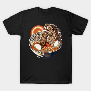 Ramen Noodle sticker T-Shirt